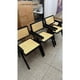 thumbnail image 3 of Silla Comedor con brazos Chandigarh Color Negra Madera Natural y Rattan, 3 of 5