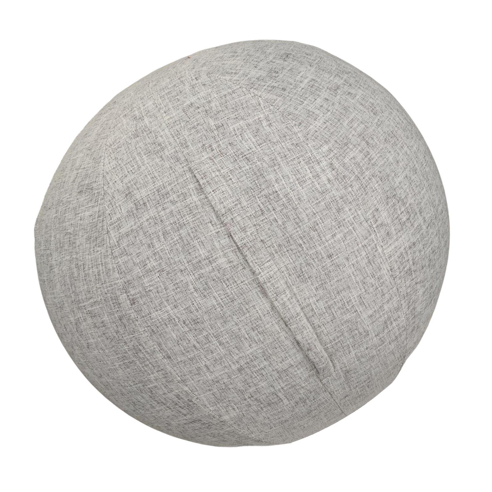 Magideal - Funda Para Pelota De Yoga Y Pilates, Funda Para Pelotas Para Sentarse, Antiarañazos, A Prueba De Polvo, Con Cómodas Asas De Transporte, Funda Para Pel Gris Claro 65Cm