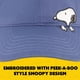 thumbnail image 3 of Gorra De Béisbol Concept One Peanuts Snoopy Peek a boo Blue, 3 of 6