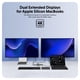 thumbnail image 3 of Hub USB C HyperDrive 4K Dual HDMI 10 en 1 para MacBook M1, 3 of 9