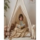 thumbnail image 3 of Set 2 Mantas Borlas Decorativas Rusticas Pieceras Sillon, 3 of 6