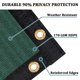 thumbnail image 2 of Pantalla de privacidad para vallas Shade&Beyond, 1,2 m x 15 m, 170 g/m², verde, 2 of 5