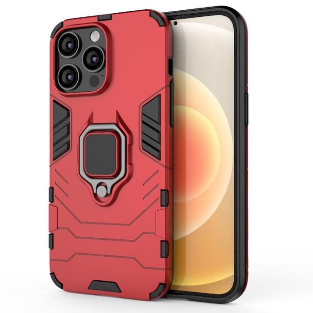 FOXDOCK Funda Antigolpes para iPhone 14 PRO – Protección Total con Soporte y Diseño Robusto