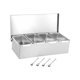 thumbnail image 1 of Caja Organizadora De Condimentos, Botes De Especias Desmontables Con Tapa, Tarro De Condimentos Para Barra, 4 Rejillas, 1 of 5
