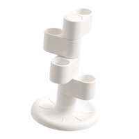Magideal - Soporte Giratorio Para Cepillos De Dientes, Organizador De Pasta De Dientes, Soporte Para Bolígrafos, Moderno Estante Para Cepillos De Dientes, Estant
