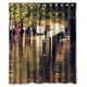 thumbnail image 1 of Cortina de ducha Rain City Street con ganchos (60 x 72 pulgadas), 1 of 3