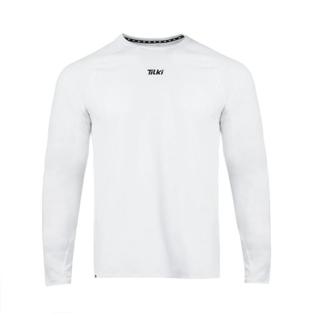 Polera Tilki Manga Larga Poly Lehinde Blanca Tenis Padel