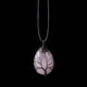 thumbnail image 5 of Healing Stones Tree of Life Necklace with Tiger Eye and Amethyst Crystals - Chakra Jewelry for Men and Women - Copper Wire Wrap Gemstone Pendant, 5 of 5