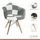 thumbnail image 2 of Pack de 2 Butacas Eames Patchwork Blanco y Negro, 2 of 3