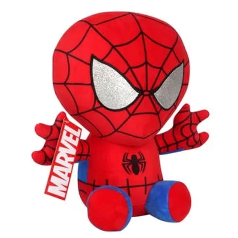 Marvel - Juguete Figura De Accion Pelcuhe Spider Man Rojo 30Cm