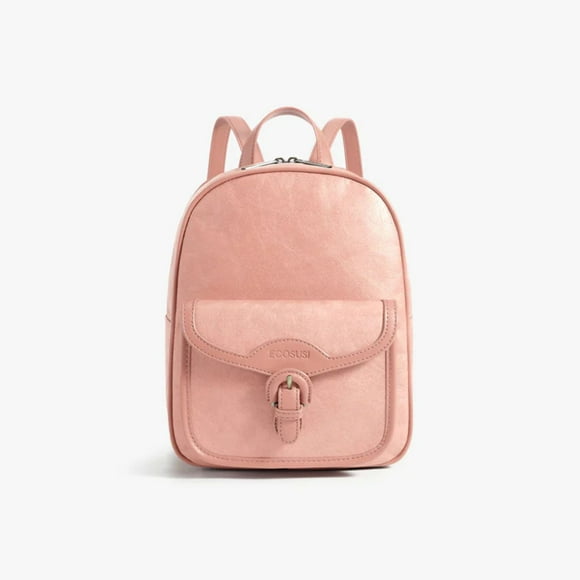 Ecosusi Mini Mochila Evelina de Papel Lavable Ecológico 11" Rosado