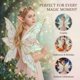 thumbnail image 4 of Alas de hada vitegaw 90 × 65 cm para adultos – 6 alas (disfraz), 4 of 6