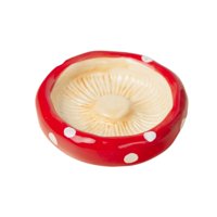 Magideal - Casa De Cerámica Para Hámster, Escondite Para Hámster, Bonito Cuenco De Alimentación Con Forma De Seta Para Hurón, Hámster Enano, Animales Pequeños, E Tazón De Comida B