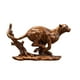 thumbnail image 1 of Estatua De Leopardo De Escritorio, Figura De Leopardo De Resina Para Sala De Estar, Dormitorio, Marrón, 1 of 3