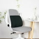 thumbnail image 3 of Almohada de apoyo lumbar para silla de oficina y asiento de coche, espuma viscoelástica equilibrada, 3 of 5
