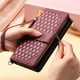 thumbnail image 1 of Premium Leather Phone Case with Zipper Wallet & Lanyard for Samsung S23 Ultra S22 S21 Ultra S20 FE Plus A54 A53 A52 A52s A51, 1 of 3