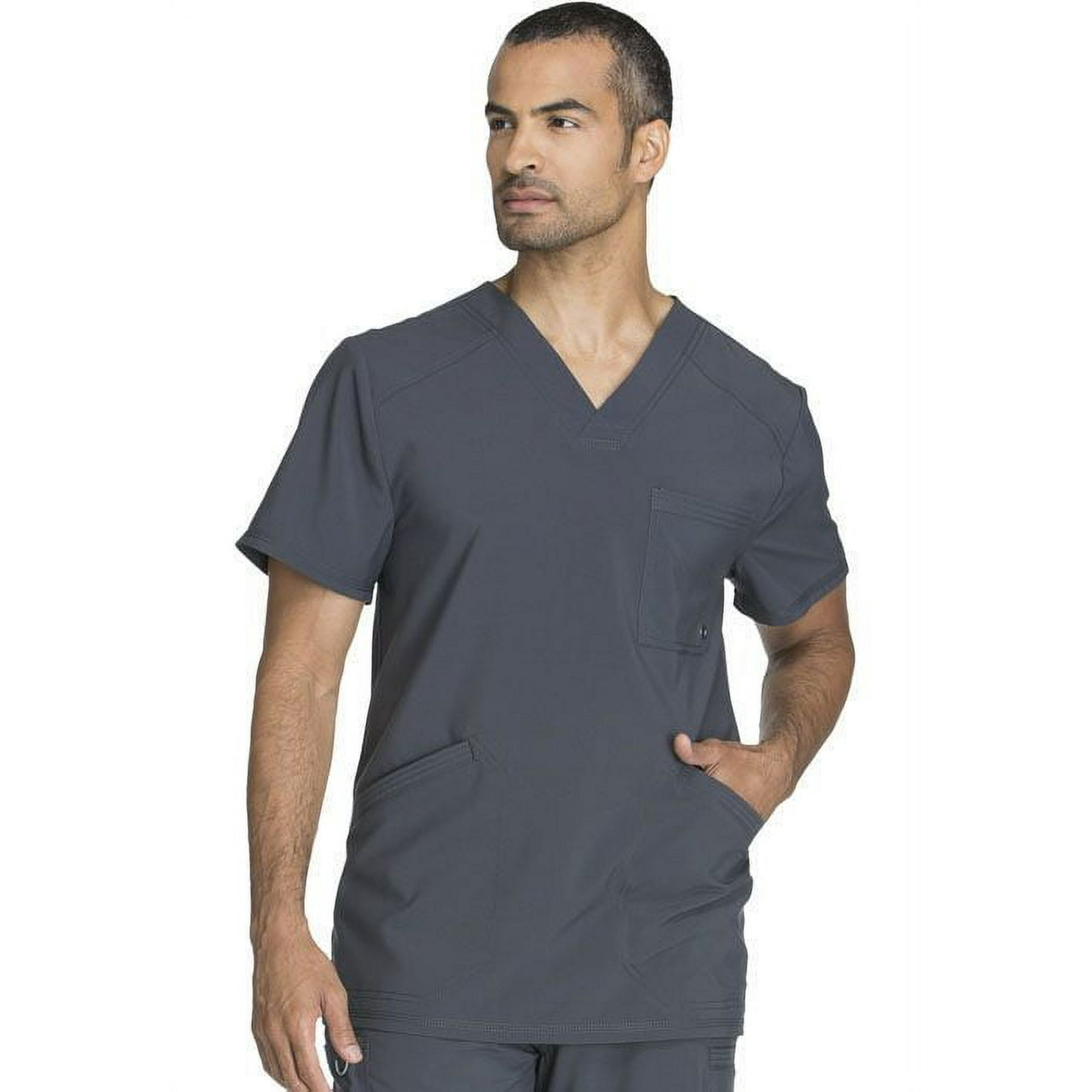 Cherokee - Top Clinico Infinity Hombre Gris L