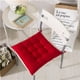 thumbnail image 1 of Xiao Hua Cojín de Asiento Cuadrado Rojo -4 Piezas, 15.75 X 15.75 Pulgadas, con Correas, Adecuado para Cocina, Comedor, Oficina y Cojines para Sillas de Oficina en Casa, 1 of 4