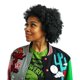 thumbnail image 3 of Peluca de disfraz Seasonal Visions Warriors Afro negra para adultos, 3 of 6