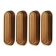 thumbnail image 2 of 4 piezas de metal plegable plegable ganchos de montaje de montaje entradas de gancho con tornillos resistentes ensamblaje sencillo multifuncional 90 degree Color bronce, 2 of 5