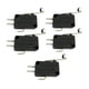 thumbnail image 1 of Interruptor de límite de 5 piezas Micro Interruptor Palanca Rodillo normalmente abierto Microinterruptor largo, 1 of 5