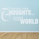thumbnail image 2 of Decomural Change Your World Inspirational WS-15109, 2 of 2