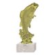 thumbnail image 1 of Trofeo Plástico Pez Dorado Con Base Mármol 17cm Oro, 1 of 1