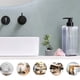 thumbnail image 3 of 2 paquetes de botellas rellenables de champú y acondicionador, dispensador de champú de 800 ml, botellas de champú de plástico con bomba, para baño, cocina y hotel., 3 of 6