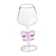 thumbnail image 4 of Copas De Vino Con Asa En Forma De Arco, Cristalería, Vaso De Vidrio Transparente Para Despedida De Soltera, Bar, 4 of 5