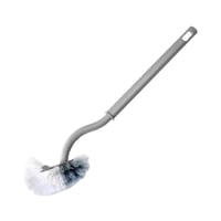 Magideal - Cepillo De Limpieza Para El Inodoro, Cepillo Para El Baño Curvo, Depurador De Baño De Servicio Pesado Montado En La Pared, Cepillo De Limpieza Ergonóm