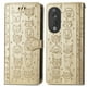 thumbnail image 1 of Funda Cartera FOXDOCK para Honor 90 5G , Flip PU con Relieve de Gatos y Perros, Tarjetero y Soporte, 1 of 6