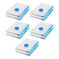 Bothyi - 10 Uds Bolsas De Almacenamiento Al Vacío Transparentes Reutilizables Para Ropa De Invierno Ropa 80Cm X 100Cm