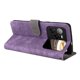 thumbnail image 4 of Funda Billetera para BLU Bold N4 con Soporte - Cartera de Cuero con Ranuras Morado, 4 of 5