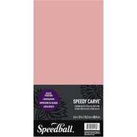 Linóleo Speedball Rosado Speedy Carve 15,2 X 30,5 Cm