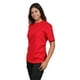 thumbnail image 2 of Polera Polo Unisex Manga Corta, 100% Algodón Rojo, 2 of 3