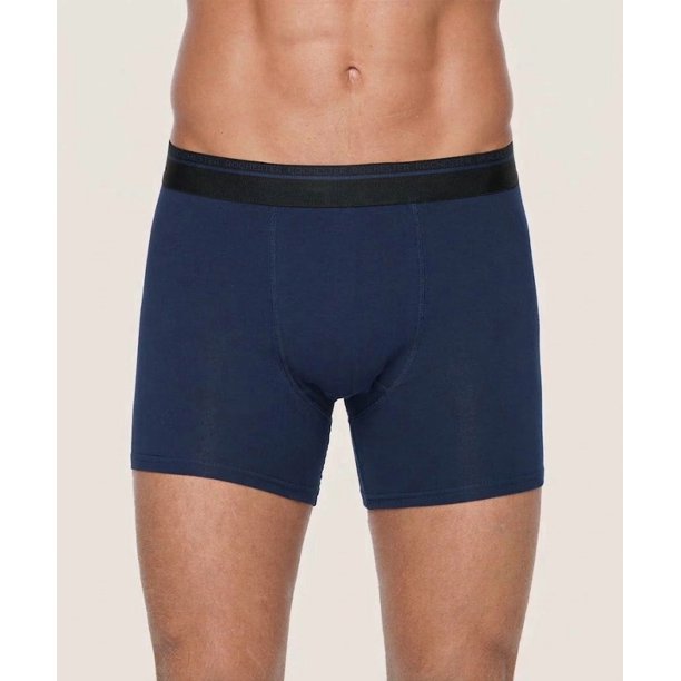 Boxer De Algodón Spandex Hombre