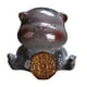 thumbnail image 2 of Té Mascota Gato Resina Artesanía Lindo Gatito Animal Escultura Para Librería Mesa Coche Estilo B, 2 of 5
