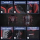 thumbnail image 4 of Chaqueta de Armadura OHMOTOR Protector Corporal para Motocicleta XL Rojo, 4 of 6