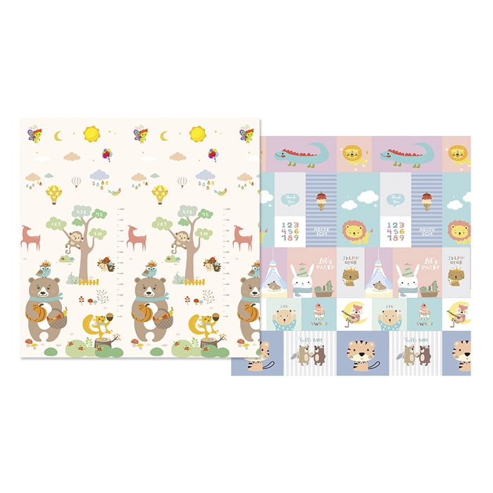 Bric - Alfombra Antigolpe Bebe Plegable 175 X 195 Cm Reversible