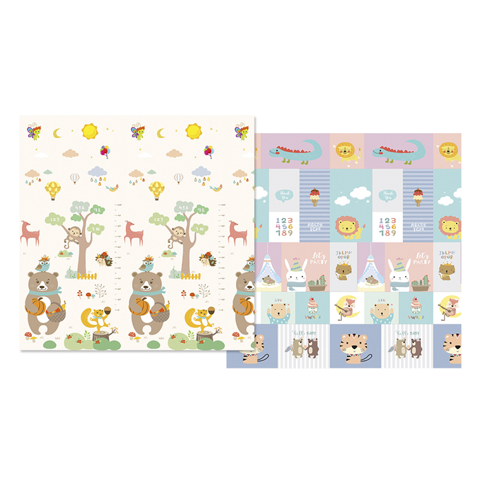 Bric - Alfombra Antigolpe Bebe Plegable 175 X 195 Cm Reversible