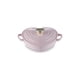 thumbnail image 1 of Cocotte Le Creuset - Hierro fundido esmaltado tradicional (1,25 L), color rosa, 1 of 2