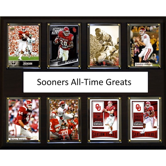 Placa C&I Collectables NCAA Oklahoma Sooners All-Time Great