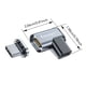 thumbnail image 2 of ESSAGER USB C Magnetic Adapter 24Pins, Type C Magnetic Connector Support USB PD 100W USB3.1 Gen2x2 20Gbps Data Transfer And 4K@60 Hz Video Output, Compatible With MacBook Pro/Air All Type C Devices, 2 of 2