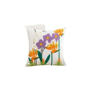 Genérico - Set De 2 Fundas Bordadas 45X45 C41