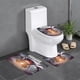 thumbnail image 1 of Juego de 3 Alfombras de Baño de Terciopelo Coral Choo-Choo Charles, 1 of 6