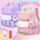 thumbnail image 2 of New Primary School Bag Boys Girls Ultra-lightweight Backpacks Children's Load Reduction Backpack Cartoon Oxford Cloth Schoolbag, 2 of 3