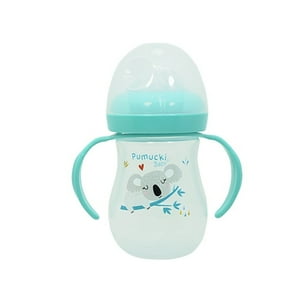 Pumucki - Mamadera Boca Ancha 180Ml Verde