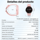 thumbnail image 2 of Smartwatch Belug Bluetooth Correa Deportiva Silicona Ip67 Rosa palido, 2 of 5
