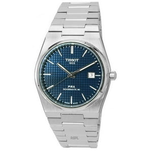 Reloj Tissot Prx T-Classic Powermatic 80 Stainless Steel Blue Dial T137.407.11.041.00 T1374071104100 100M Men'S Watch