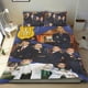 thumbnail image 1 of Escuadrón Odd Conjunto de sábanas temático, trío de piezas, cómodo y amigable con la piel, diseño único, regalo de decoración para el hogar para familiares, amigos y fans, 90 cm * 190 cm, 1 of 6